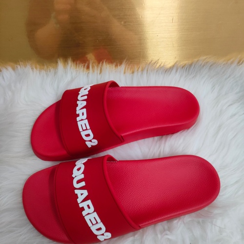 Replica Dsquared Slippers For Women #1216131 $48.00 USD for Wholesale