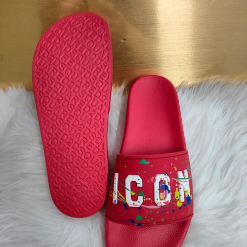 Replica Dsquared Slippers For Women #1216157 $48.00 USD for Wholesale