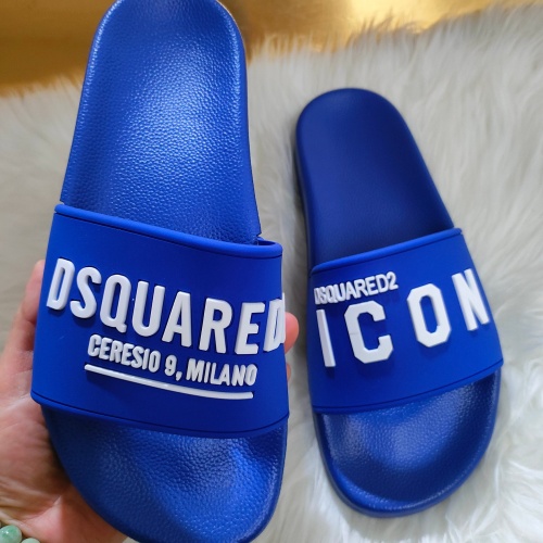 Replica Dsquared Slippers For Women #1216161 $48.00 USD for Wholesale