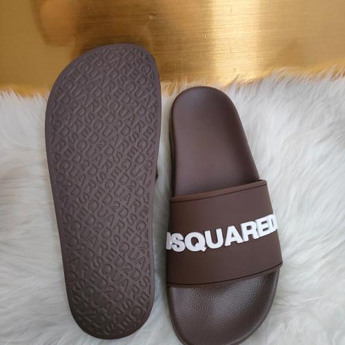 Replica Dsquared Slippers For Men #1216172 $48.00 USD for Wholesale