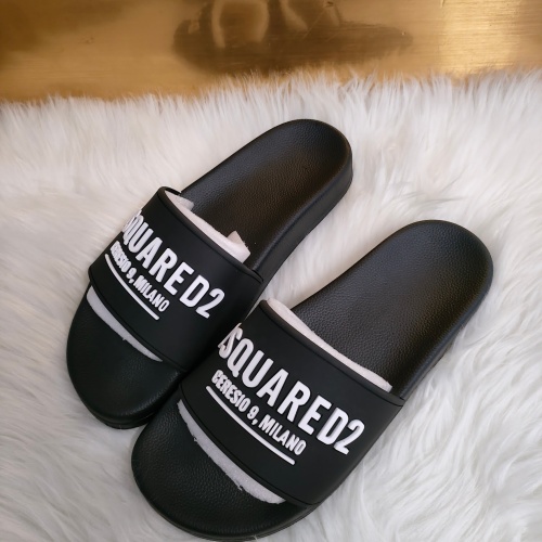 Replica Dsquared Slippers For Women #1216183 $48.00 USD for Wholesale