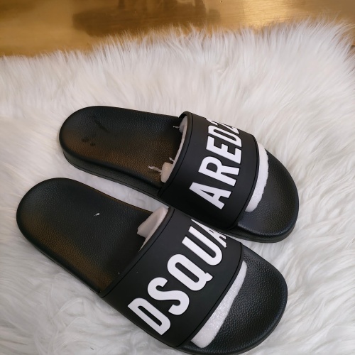 Replica Dsquared Slippers For Women #1216185 $48.00 USD for Wholesale