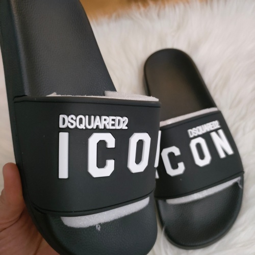 Replica Dsquared Slippers For Women #1216191 $48.00 USD for Wholesale
