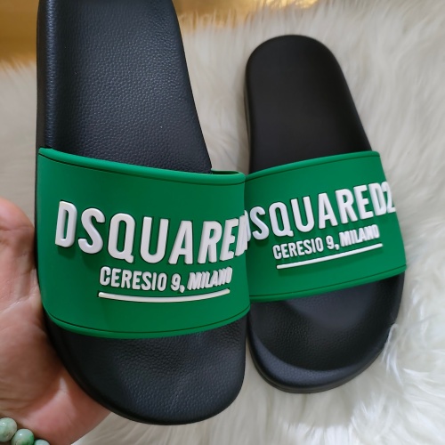 Replica Dsquared Slippers For Women #1216207 $48.00 USD for Wholesale