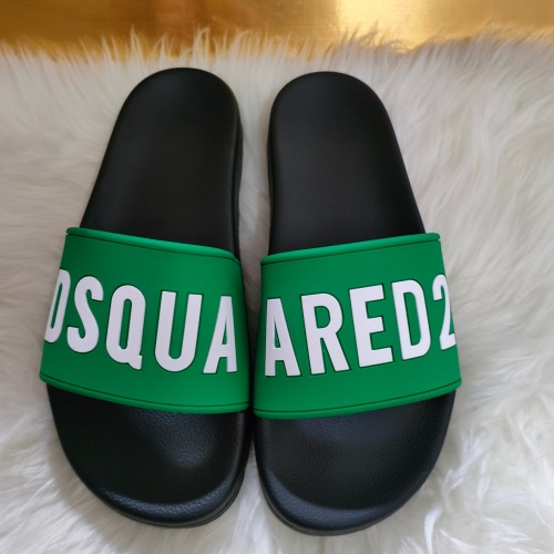 Replica Dsquared Slippers For Men #1216210, $48.00 USD, [ITEM#1216210], Replica Dsquared Slippers outlet from China