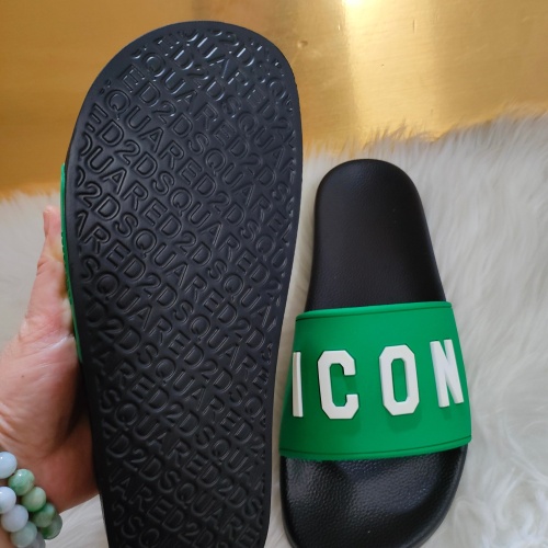 Replica Dsquared Slippers For Women #1216217 $48.00 USD for Wholesale