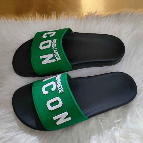 Replica Dsquared Slippers For Women #1216219 $48.00 USD for Wholesale