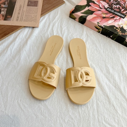 Replica Dolce &amp; Gabbana D&amp;G Slippers For Women #1216233, $42.00 USD, [ITEM#1216233], Replica Dolce &amp; Gabbana D&amp;G Slippers outlet from China