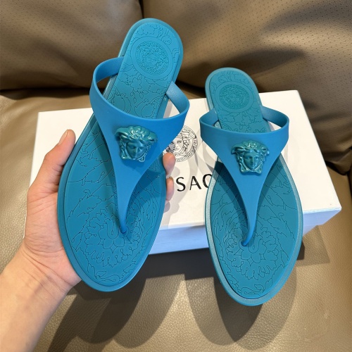 Replica Versace Slippers For Women #1216272, $45.00 USD, [ITEM#1216272], Replica Versace Slippers outlet from China