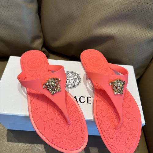 Replica Versace Slippers For Women #1216273 $45.00 USD for Wholesale