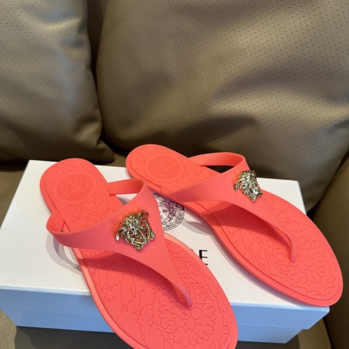 Replica Versace Slippers For Women #1216273 $45.00 USD for Wholesale