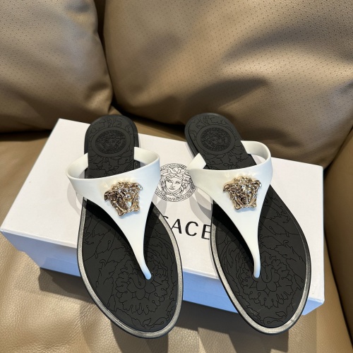 Replica Versace Slippers For Women #1216297 $45.00 USD for Wholesale