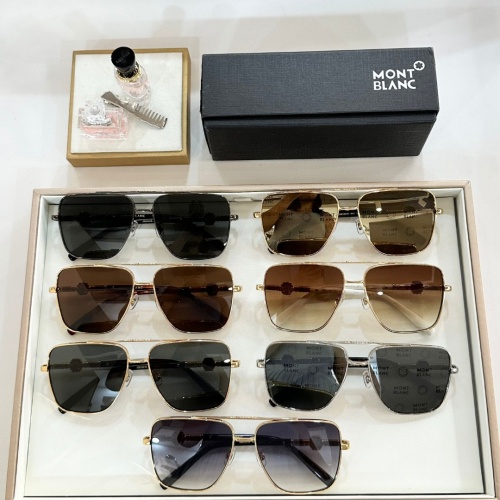 Replica Montblanc AAA Quality Sunglasses #1216637 $60.00 USD for Wholesale