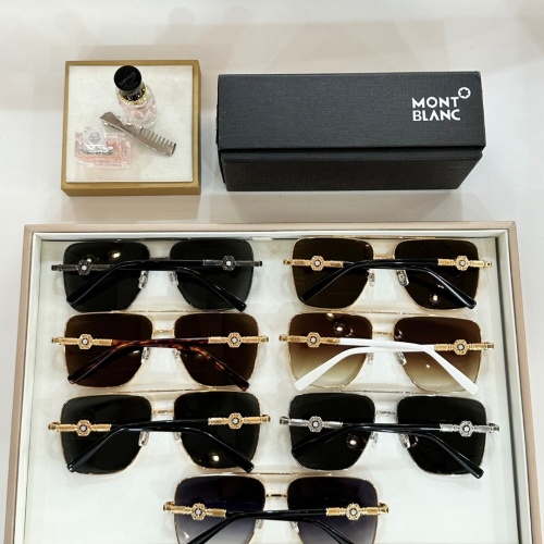 Replica Montblanc AAA Quality Sunglasses #1216641 $60.00 USD for Wholesale