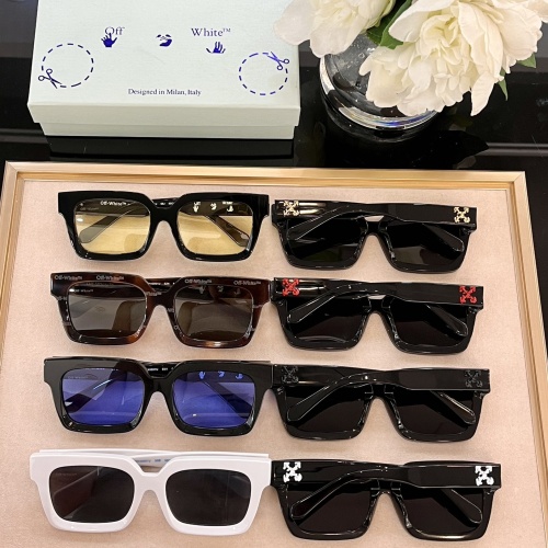 Replica Off-White AAA Quality Sunglasses #1216652 $68.00 USD for Wholesale