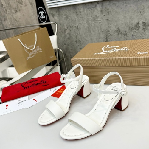 Replica Christian Louboutin Sandal For Women #1216710, $98.00 USD, [ITEM#1216710], Replica Christian Louboutin Sandal outlet from China