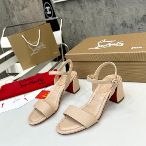 Replica Christian Louboutin Sandal For Women #1216711, $98.00 USD, [ITEM#1216711], Replica Christian Louboutin Sandal outlet from China