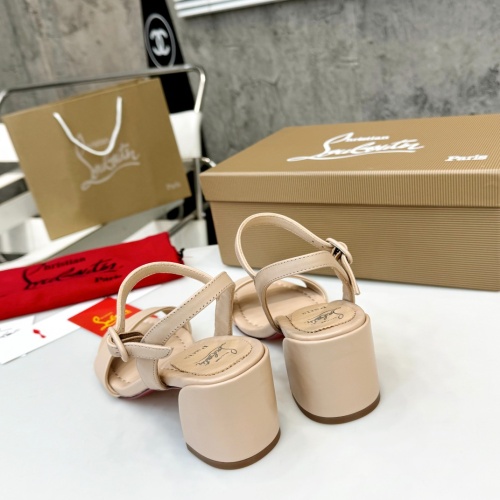 Replica Christian Louboutin Sandal For Women #1216711 $98.00 USD for Wholesale