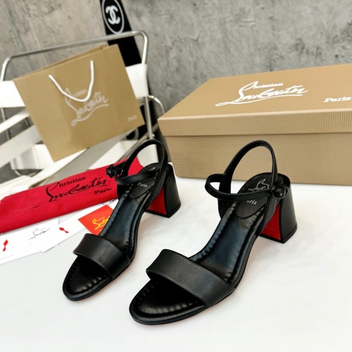 Replica Christian Louboutin Sandal For Women #1216715, $98.00 USD, [ITEM#1216715], Replica Christian Louboutin Sandal outlet from China