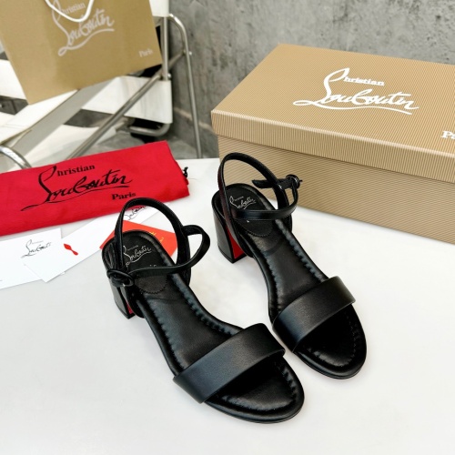 Replica Christian Louboutin Sandal For Women #1216715 $98.00 USD for Wholesale