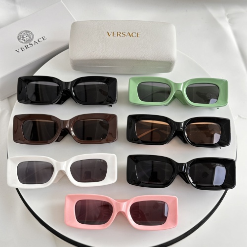 Replica Versace AAA Quality Sunglasses #1216722 $60.00 USD for Wholesale