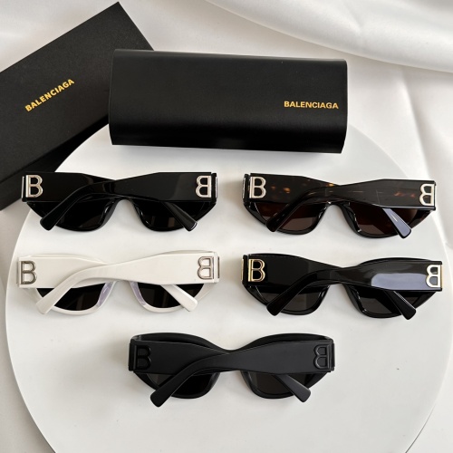 Replica Balenciaga AAA Quality Sunglasses #1216761 $60.00 USD for Wholesale