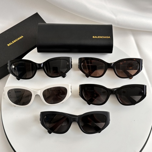 Replica Balenciaga AAA Quality Sunglasses #1216763 $60.00 USD for Wholesale