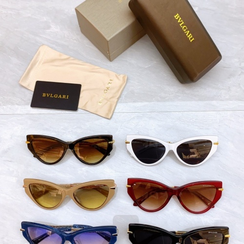 Replica Bvlgari AAA Quality Sunglasses #1216808 $60.00 USD for Wholesale