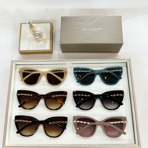 Replica Bvlgari AAA Quality Sunglasses #1216850 $60.00 USD for Wholesale