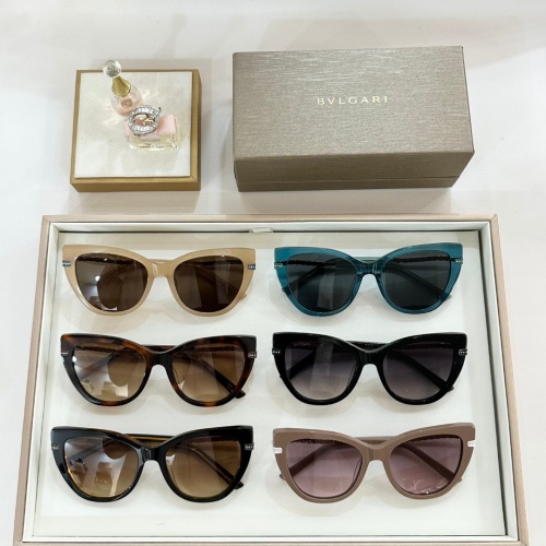 Replica Bvlgari AAA Quality Sunglasses #1216853 $60.00 USD for Wholesale