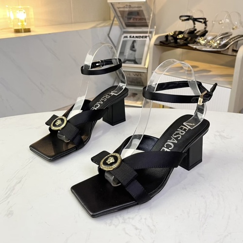 Replica Versace Sandal For Women #1216883, $82.00 USD, [ITEM#1216883], Replica Versace Sandal outlet from China