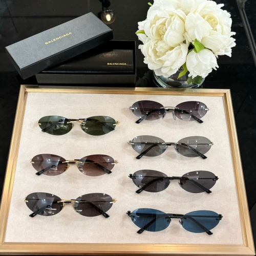 Replica Balenciaga AAA Quality Sunglasses #1216908 $64.00 USD for Wholesale