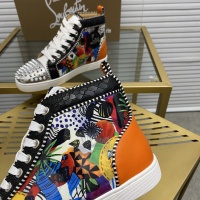 $92.00 USD Christian Louboutin High Top Shoes For Women #1208766