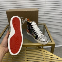 $92.00 USD Christian Louboutin High Top Shoes For Women #1208766