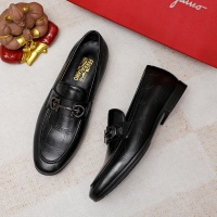 $80.00 USD Salvatore Ferragamo Leather Shoes For Men #1209504