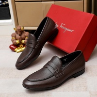 $80.00 USD Salvatore Ferragamo Leather Shoes For Men #1209510