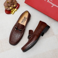 $85.00 USD Salvatore Ferragamo Leather Shoes For Men #1209563