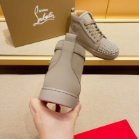 $85.00 USD Christian Louboutin High Top Shoes For Men #1209934