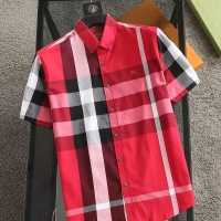 Burberry Shirts Short Sleeved For Men #1215601