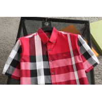 $36.00 USD Burberry Shirts Short Sleeved For Men #1215601