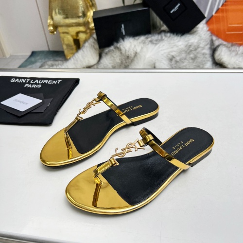 Replica Yves Saint Laurent YSL Slippers For Women #1216928 $82.00 USD for Wholesale