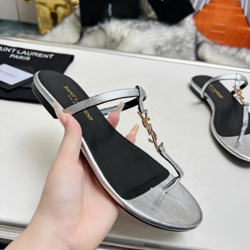 Replica Yves Saint Laurent YSL Slippers For Women #1216929 $82.00 USD for Wholesale