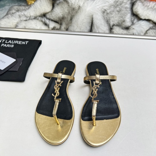 Replica Yves Saint Laurent YSL Slippers For Women #1216930, $82.00 USD, [ITEM#1216930], Replica Yves Saint Laurent YSL Slippers outlet from China