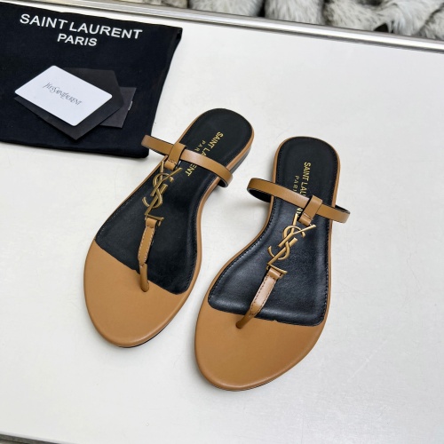 Replica Yves Saint Laurent YSL Slippers For Women #1216931, $82.00 USD, [ITEM#1216931], Replica Yves Saint Laurent YSL Slippers outlet from China