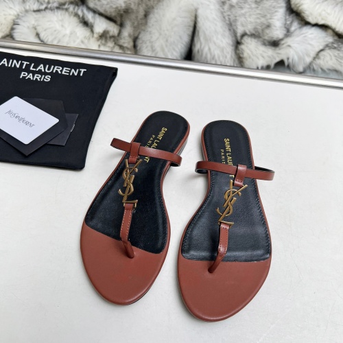 Replica Yves Saint Laurent YSL Slippers For Women #1216934, $82.00 USD, [ITEM#1216934], Replica Yves Saint Laurent YSL Slippers outlet from China