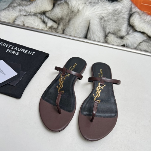 Replica Yves Saint Laurent YSL Slippers For Women #1216935, $82.00 USD, [ITEM#1216935], Replica Yves Saint Laurent YSL Slippers outlet from China