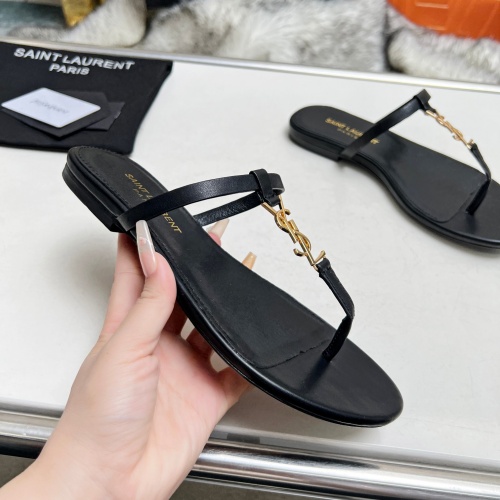 Replica Yves Saint Laurent YSL Slippers For Women #1216936 $82.00 USD for Wholesale