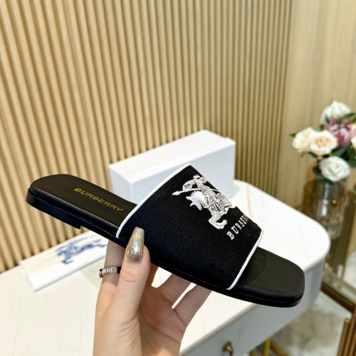 Replica Burberry Slippers For Women #1217005 $85.00 USD for Wholesale