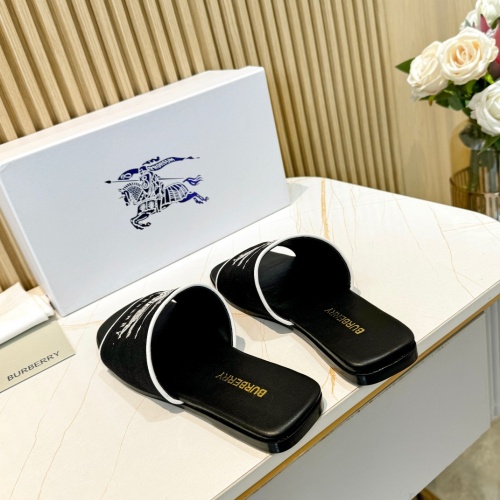 Replica Burberry Slippers For Women #1217005 $85.00 USD for Wholesale