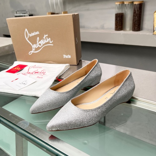 Replica Christian Louboutin Flat Shoes For Women #1217059, $102.00 USD, [ITEM#1217059], Replica Christian Louboutin Flat Shoes outlet from China